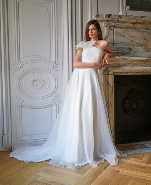 Vestidos de novia 2024 Silvia Fernández MADELINE-FRONTAL