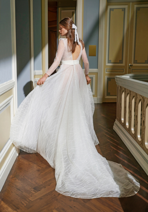 Wedding dresses 2024 Silvia Fernández MARISA-REAR