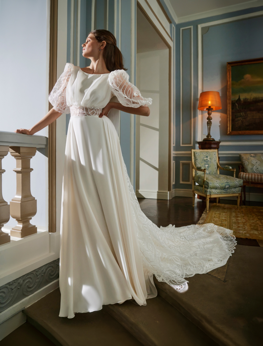 Vestidos de novia 2024 Silvia Fernández MAYO-FRONTAL