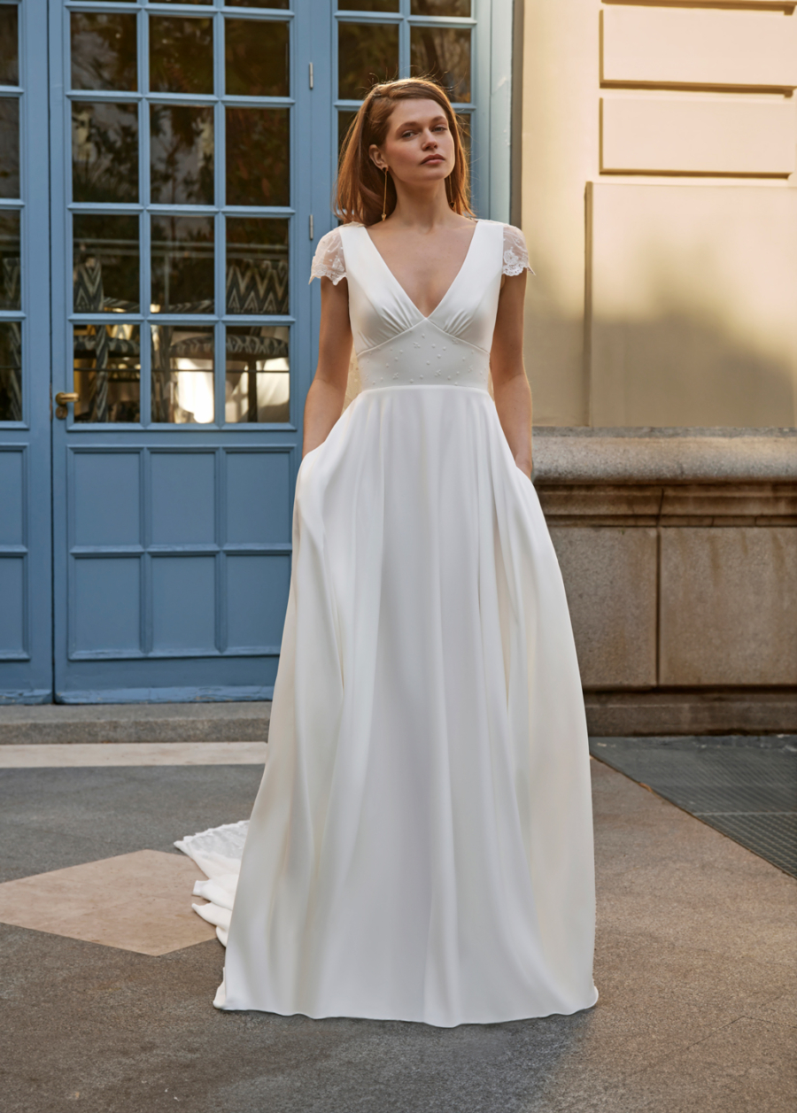 Robes de mariage de 2024 Silvia Fernández MEXICO-FRONT