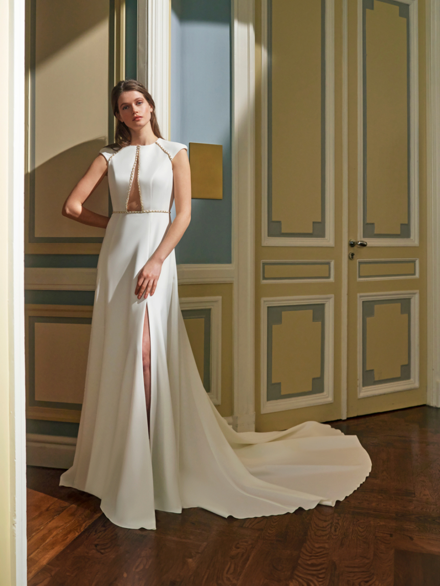 Wedding dresses 2024 Silvia Fernández MIJAS-FRONT-2