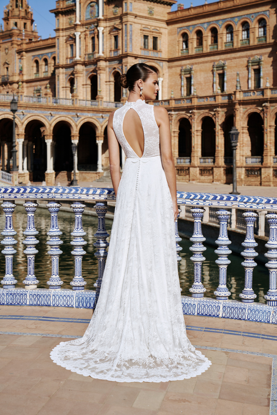 Abiti da sposa 2024 Silvia Fernandez MUSAS ACUARELA 3414