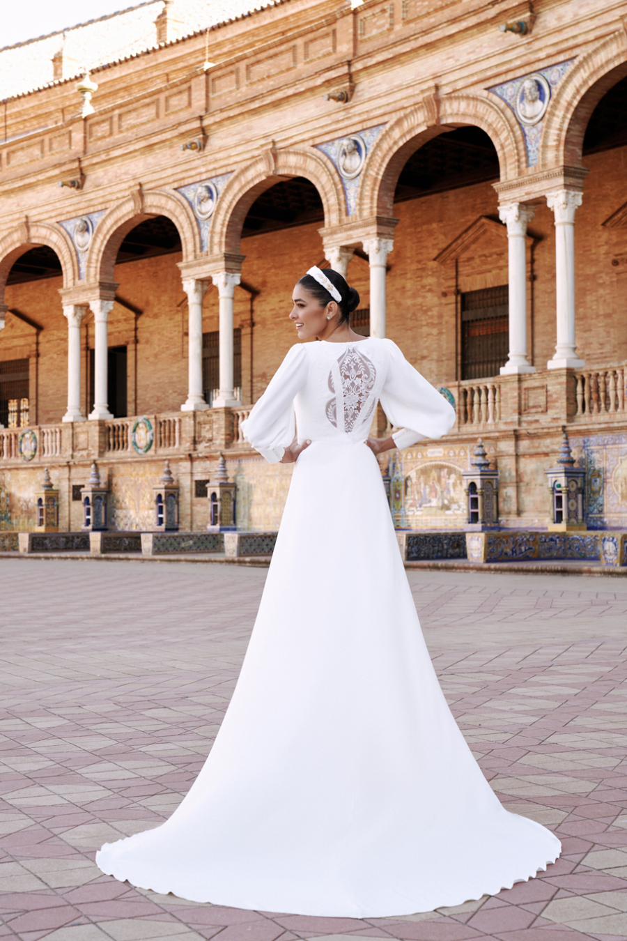 Abiti da sposa 2024 Silvia Fernandez MUSAS AIDA 02099