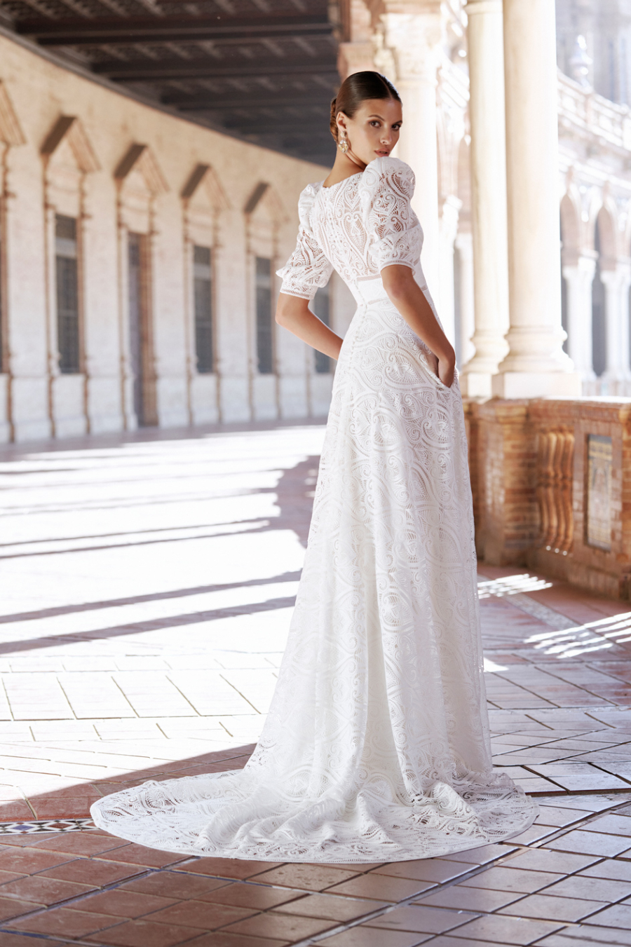 Abiti da sposa 2024 Silvia Fernandez MUSAS AMANDA 01591