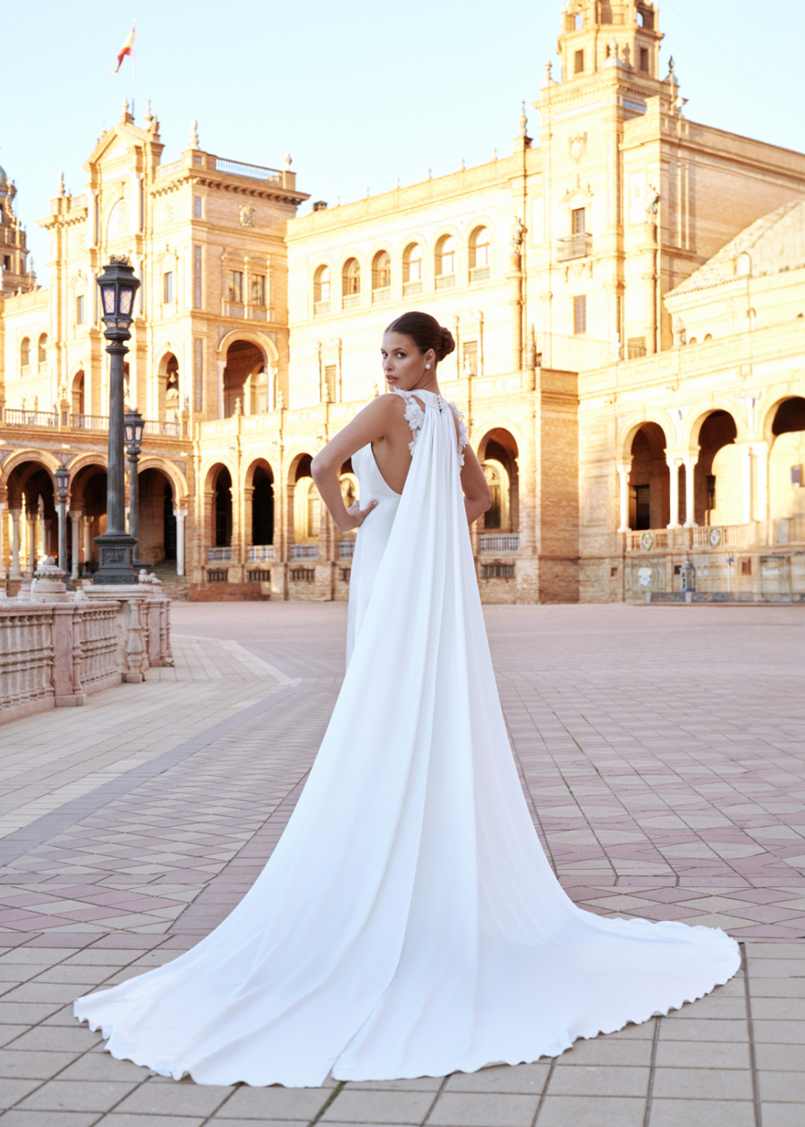 Abiti da sposa 2024 Silvia Fernandez MUSAS AMOR 07014