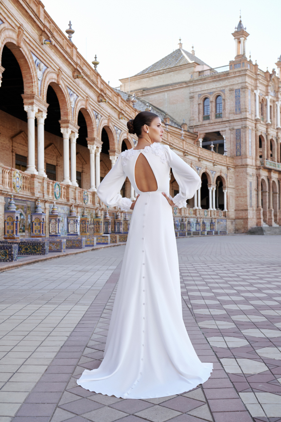 Abiti da sposa 2025 Silvia Fernandez MUSAS AMPARO 02044
