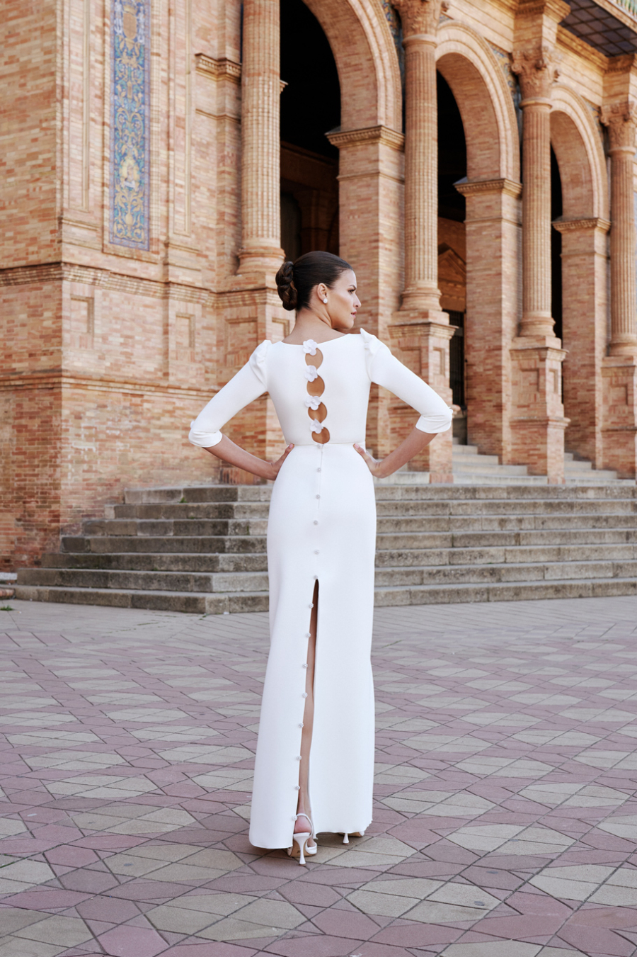 Abiti da sposa 2025 Silvia Fernandez MUSAS ANALIA 02434