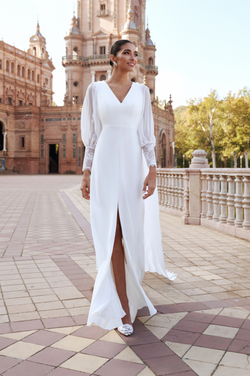 Wedding dresses 2024 Silvia Fernandez MUSAS ARAN 1229