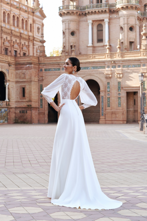 Wedding dresses 2024 Silvia Fernandez MUSAS ARAN 1253