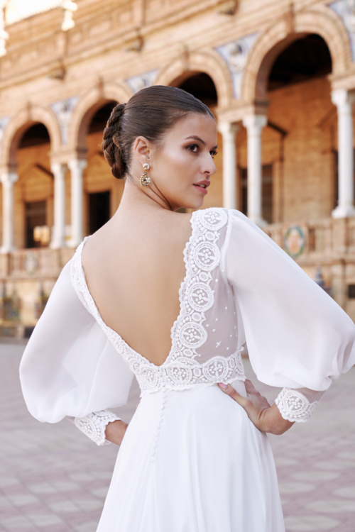 Wedding dresses 2024 Silvia Fernandez MUSAS ARI 01907