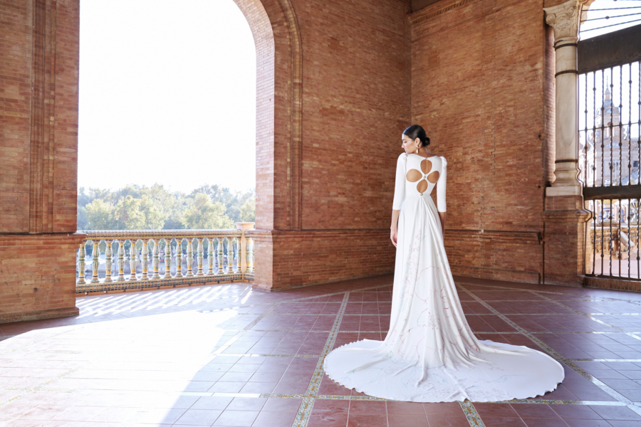 Abiti da sposa 2025 Silvia Fernandez MUSAS AUDREY 04624
