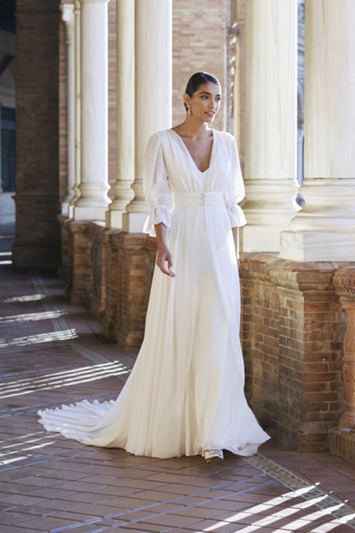 Abiti da sposa 2025 Silvia Fernandez MUSAS AROA