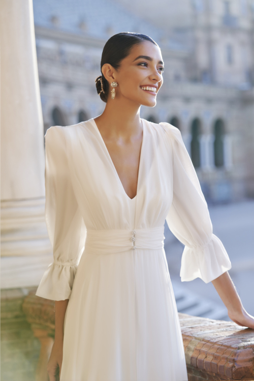Abiti da sposa 2025 Silvia Fernandez MUSAS Aroa