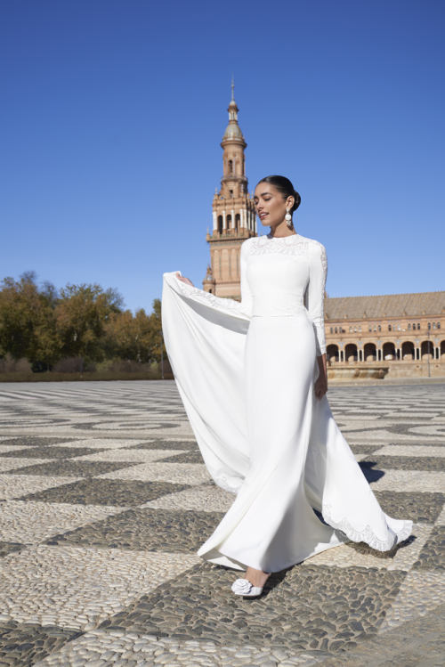 Vestidos de novia 2025 Silvia Fernandez MUSAS Azucena