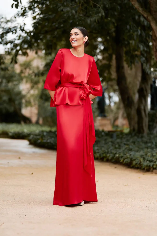 Vestidos de fiesta para bodas cortos Bahamas