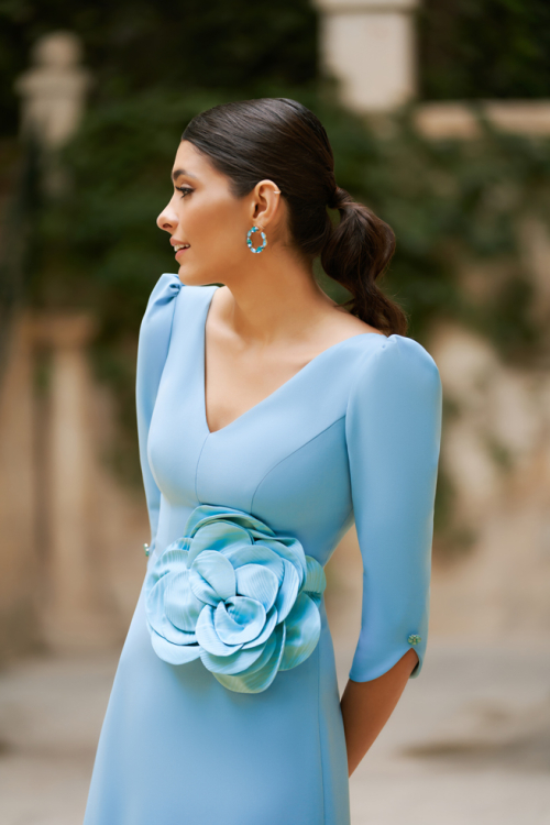 vestidos de fiesta sevilla de diseñador Brillo