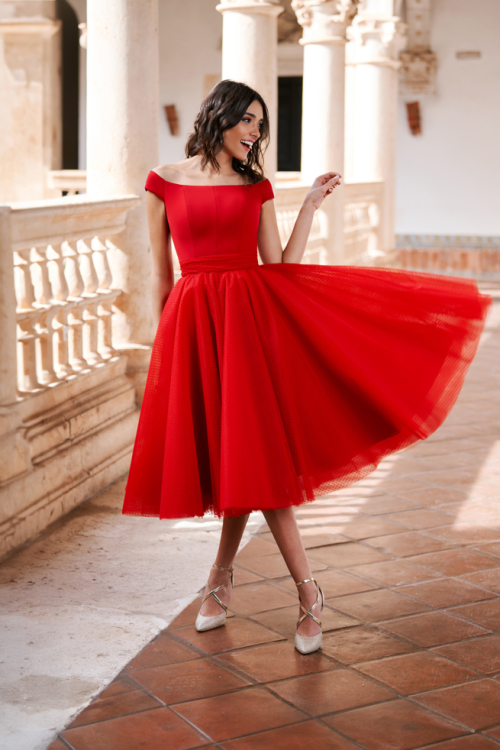 vestidos de fiesta sevilla para damas de honor Briana