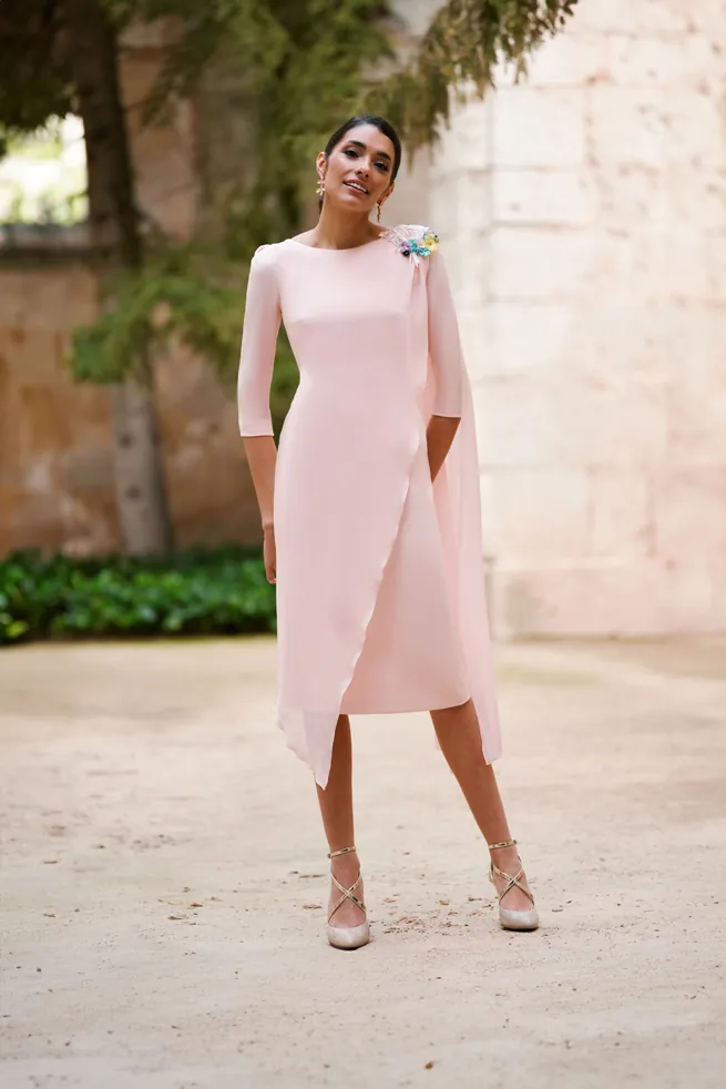 vestidos de fiestas elegantes cortos Belinda