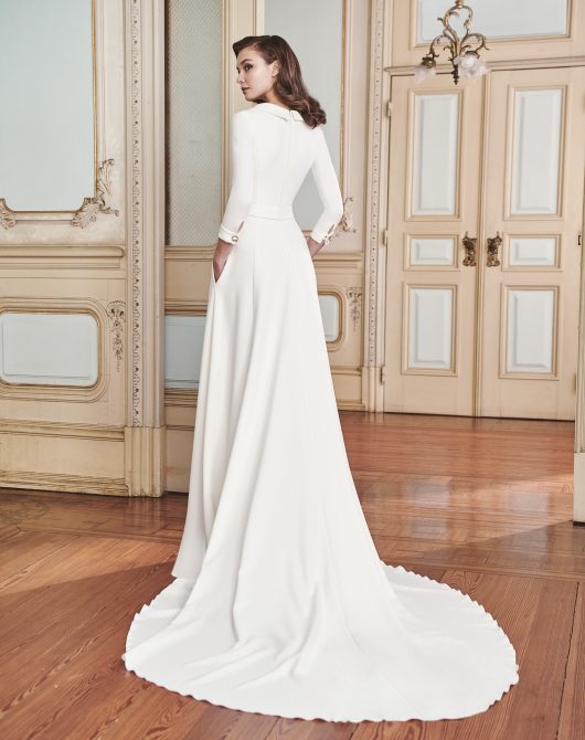 Vestido de novia 2021 - Luisa - detras
